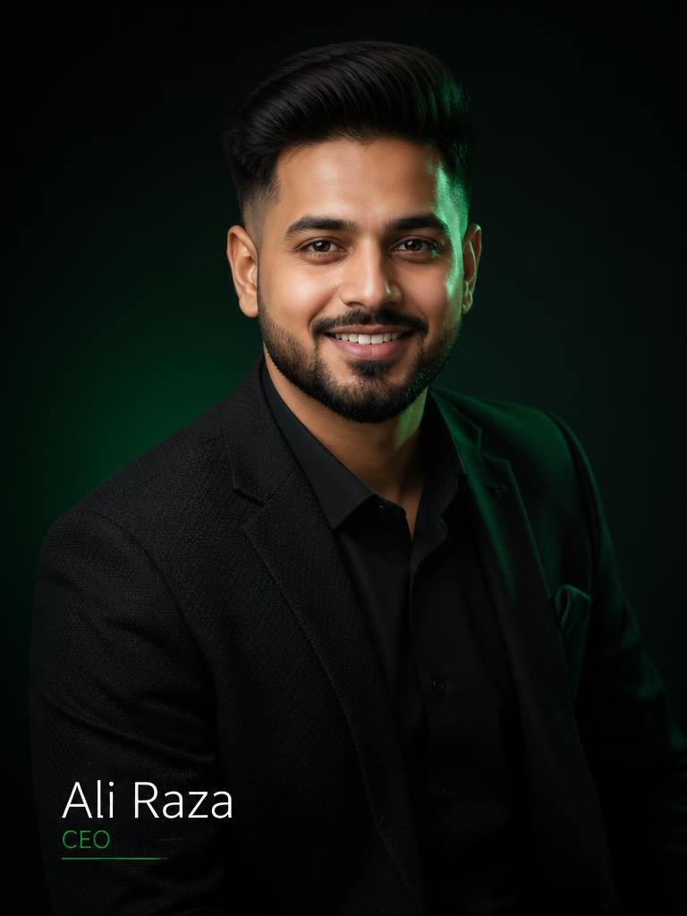 Ali Raza, CEO & Founder