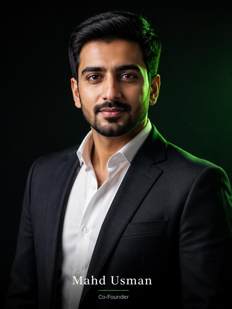 Mahd Usman, CMO & Co-Founder
